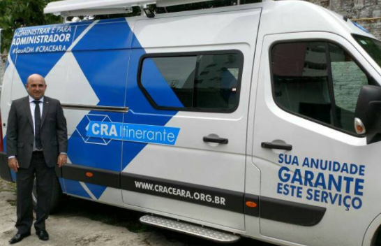 Read more about the article [ CRA-CE ] Com van adaptada, Conselho implanta “CRA Itinerante”