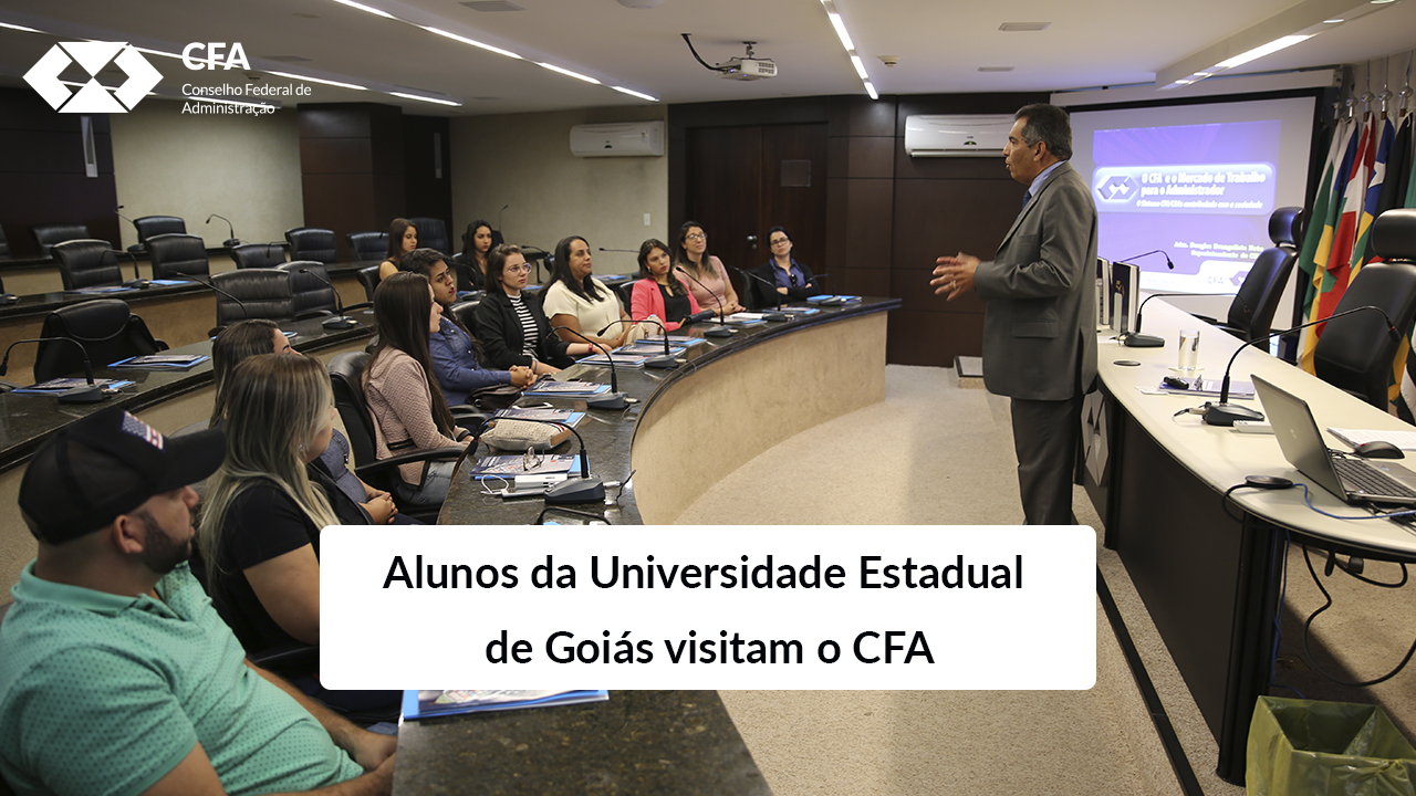 No momento você está vendo Alunos da Universidade Estadual de Goiás visitam o CFA