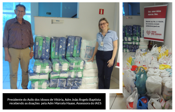 Read more about the article Instituto de Administração promove doação de alimento e item de higiene