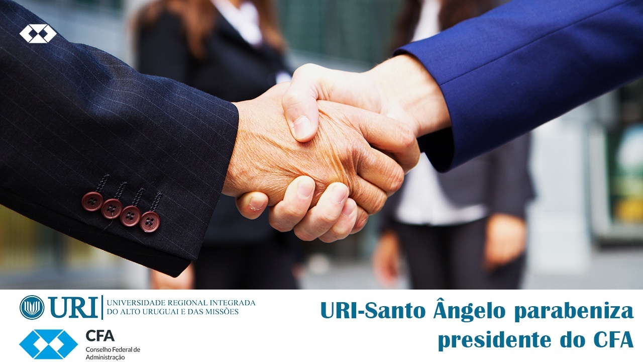 Read more about the article URI-Santo Ângelo parabeniza presidente do CFA
