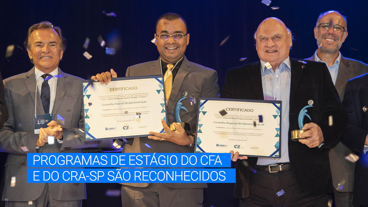 Read more about the article CFA e CRA-SP são premiados pelo CIEE