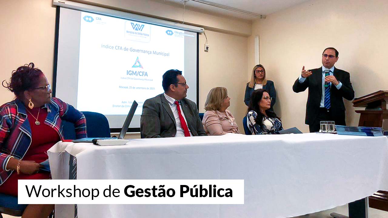 Read more about the article Workshop: boas práticas de gestão auxiliam decisões nos municípios