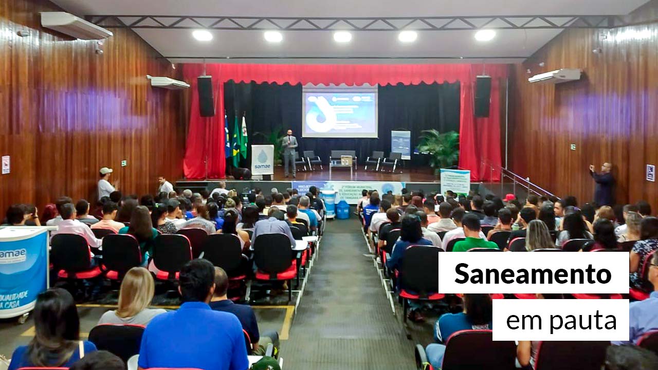 You are currently viewing CFA participa de Fórum de Saneamento em Mato Grosso