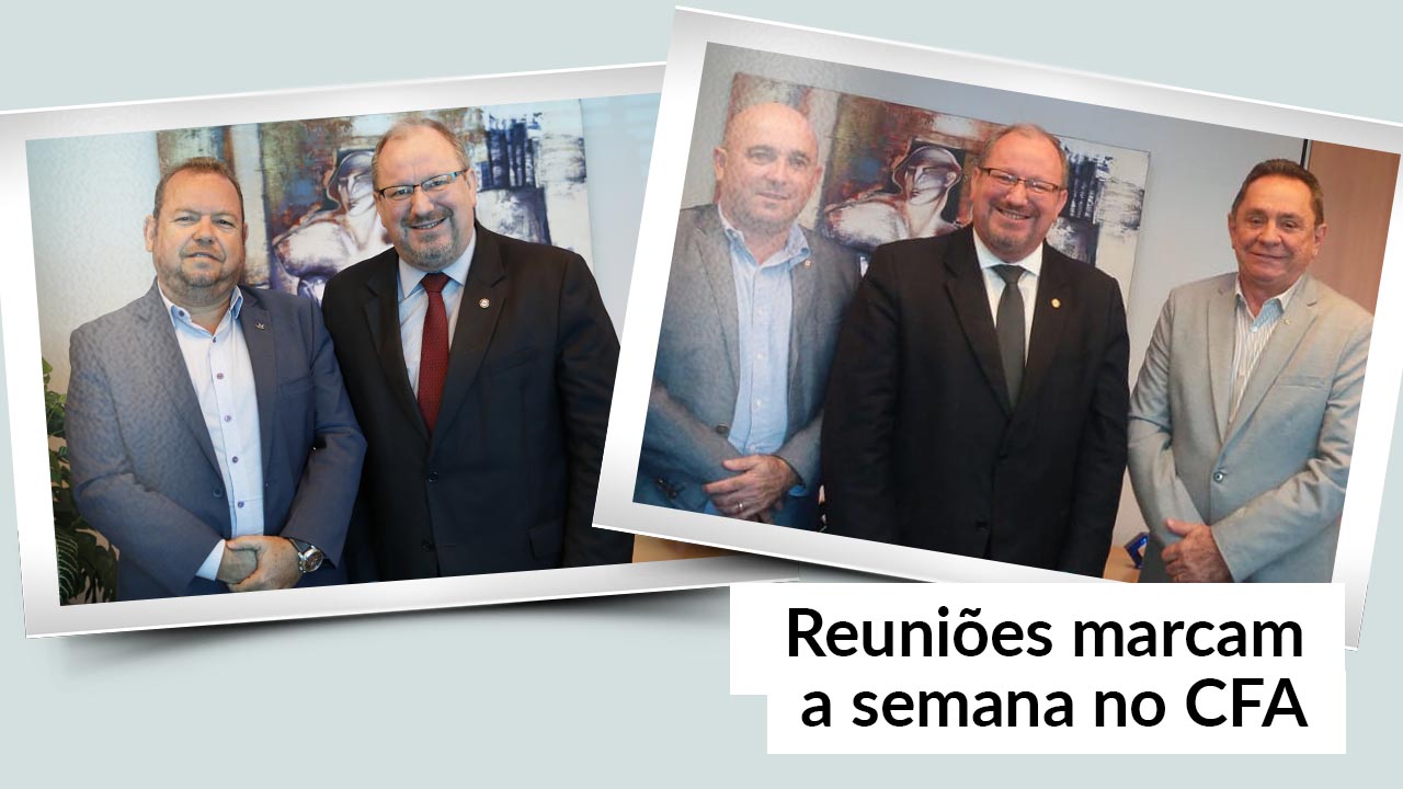 No momento você está vendo Mauro Kreuz recebe presidentes do CRAs do Ceará e do Maranhão