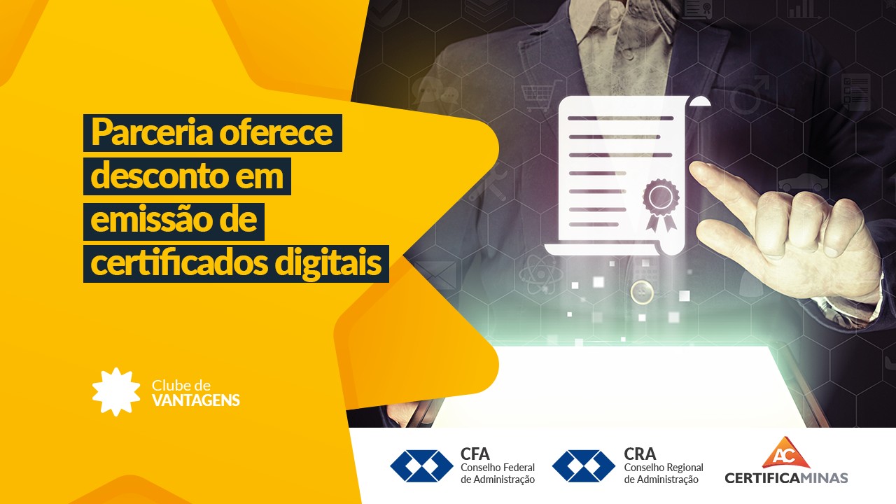 Read more about the article Parceria oferece desconto em emissão de certificados digitais