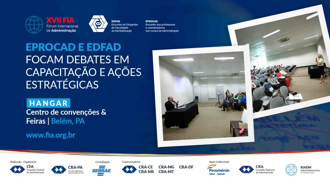 Read more about the article EPROCAD e EDIFAD focam debates em capacitação e ações estratégicas￼