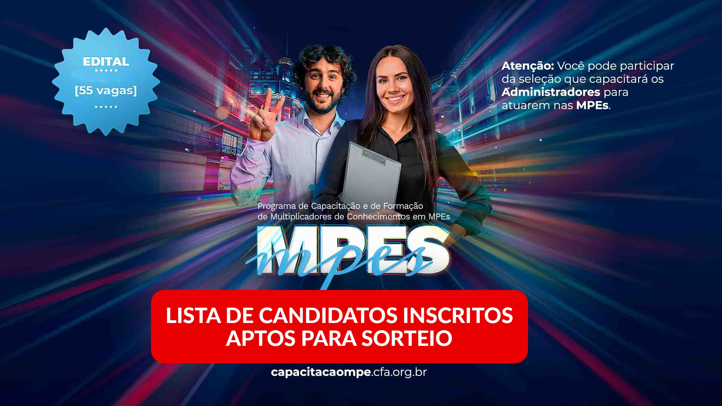 Read more about the article Lista de inscritos MPEs 2022