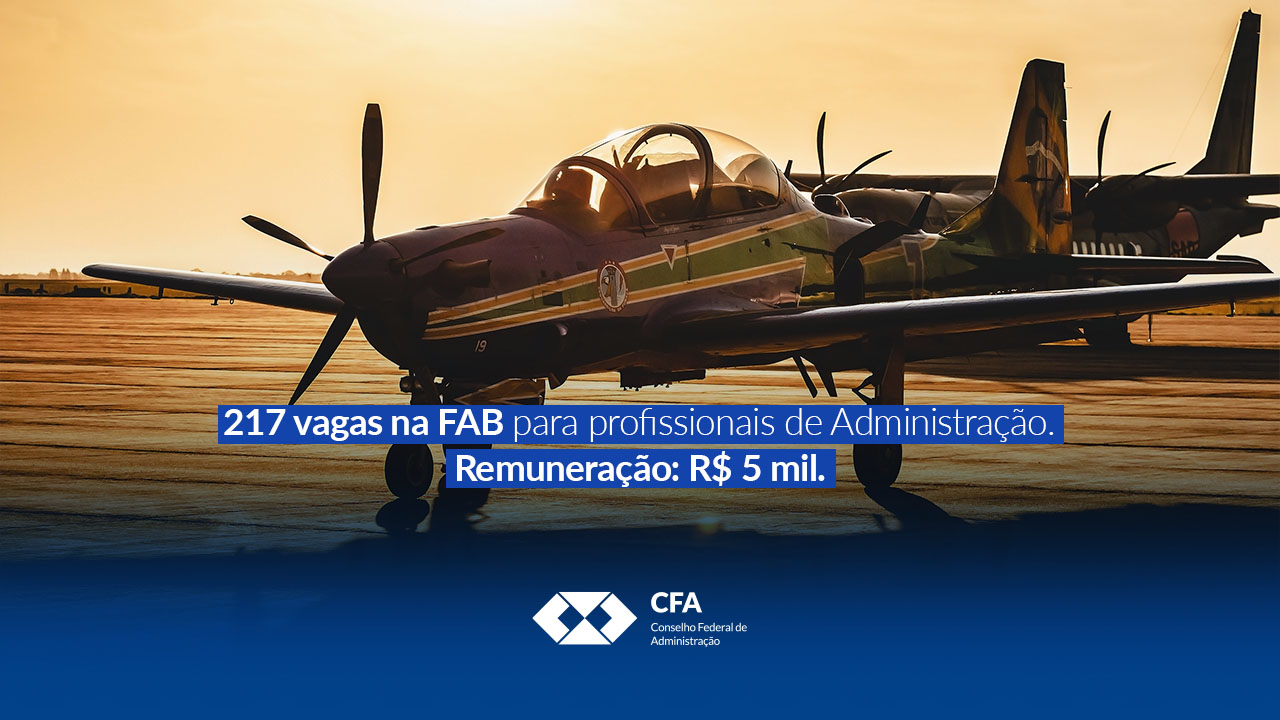 You are currently viewing Aeronáutica seleciona 217 voluntários em Administração para Quadro de temporários