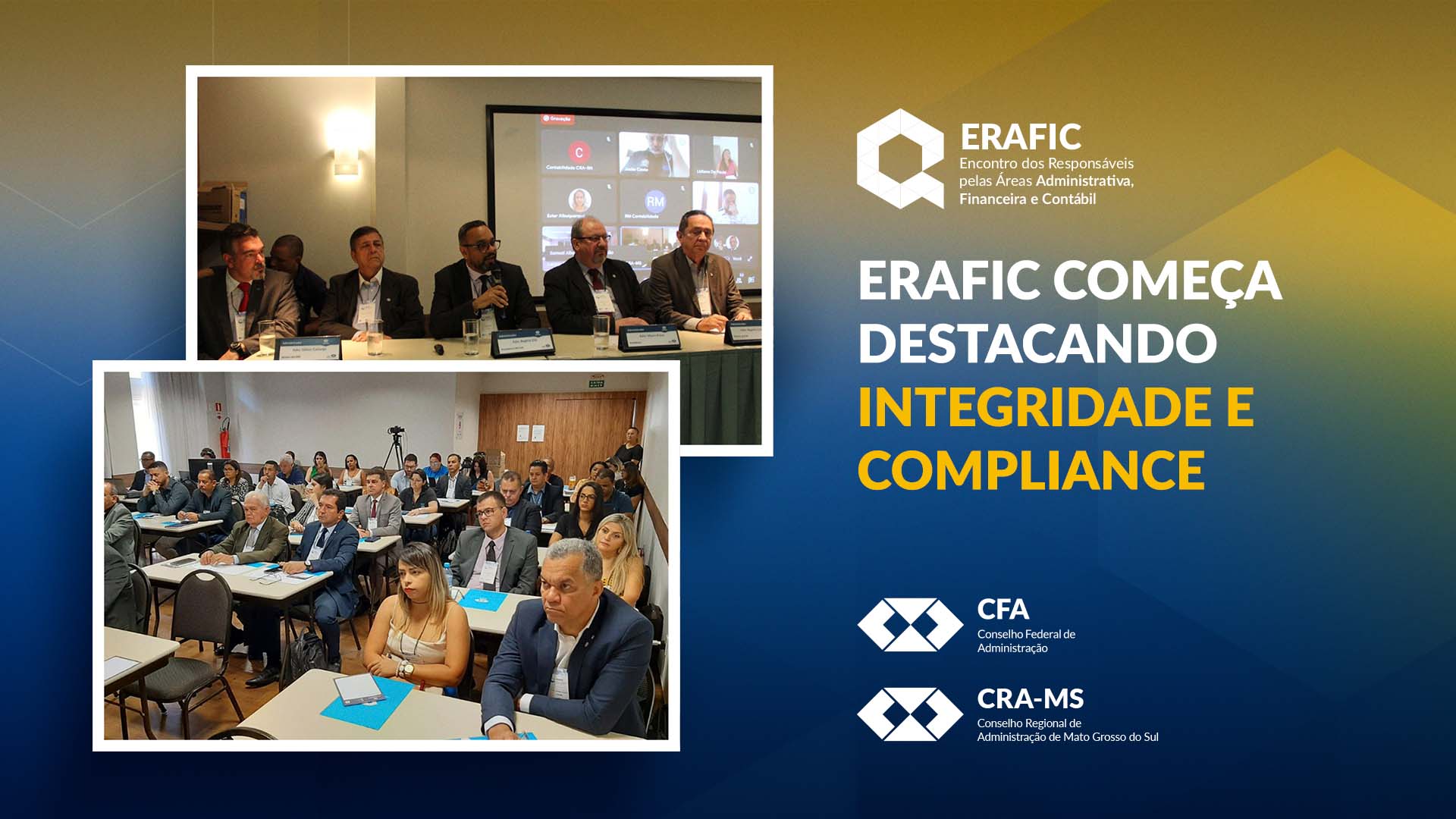 No momento você está vendo ERAFIC começa destacando integridade e compliance