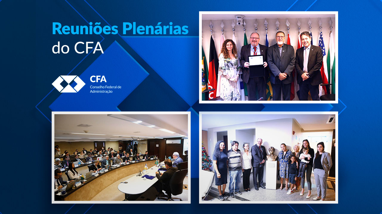 No momento você está vendo Homenagens marcam as últimas reuniões plenárias do CFA