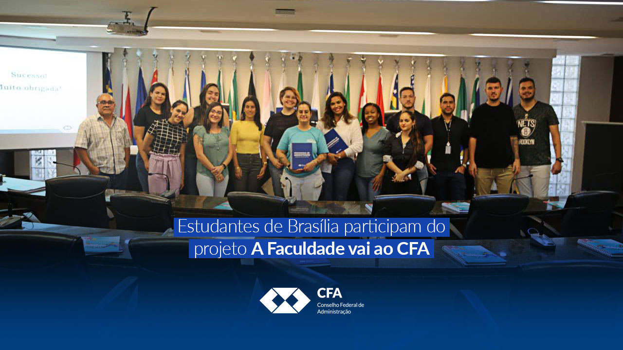 Você está visualizando atualmente Estudantes de Brasília participam do projeto A Faculdade vai ao CFA