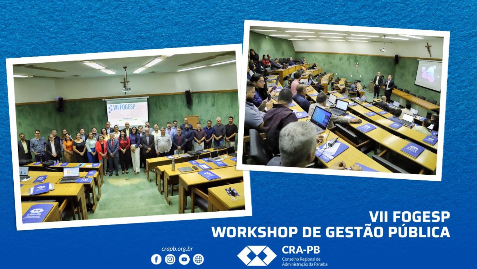 Você está visualizando atualmente Campina Grande-PB recebe 2ª edição de Workshop de Gestão Pública do Sistema CFA/CRAs