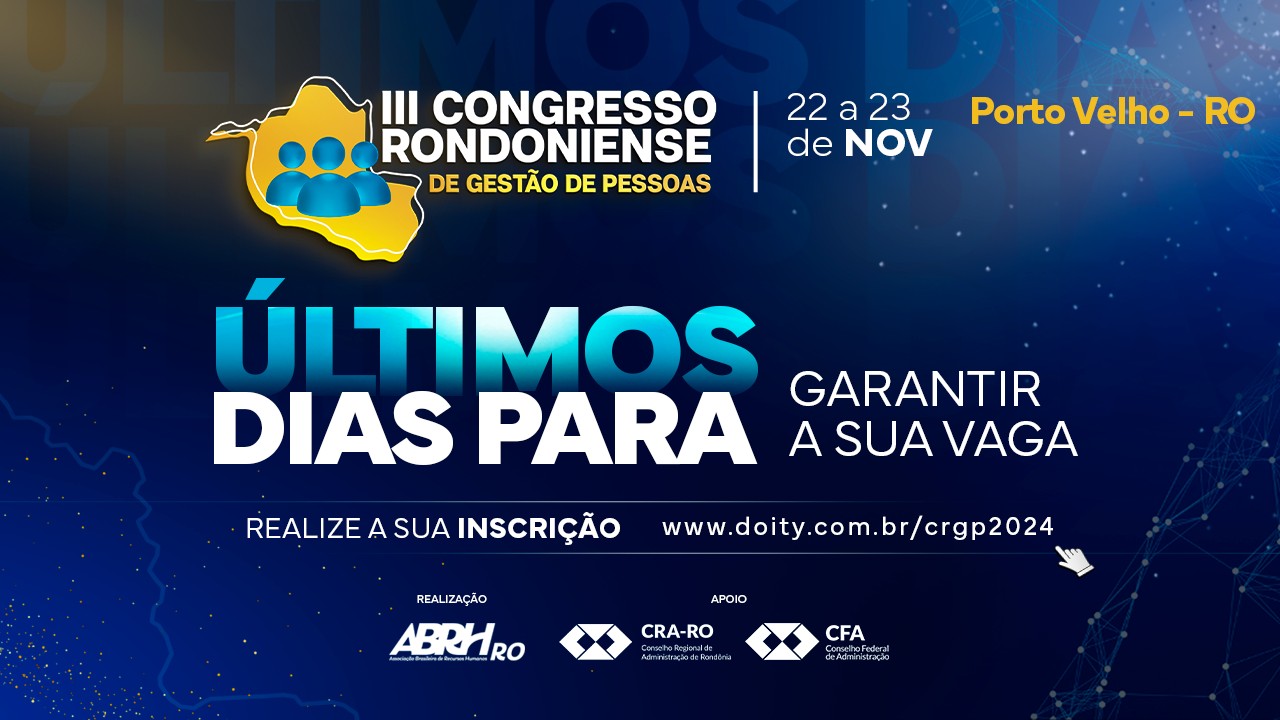 No momento, você está visualizando Liderança e inovação: Congresso Rondoniense reunirá profissionais em Porto Velho