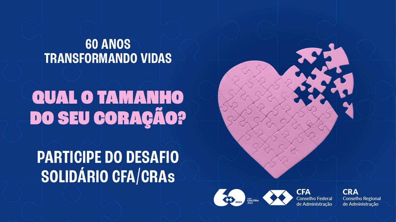 Leia mais sobre o artigo Mobilizados pelo bem: CFA lança Desafio Solidário em comemoração aos 60 anos da profissão