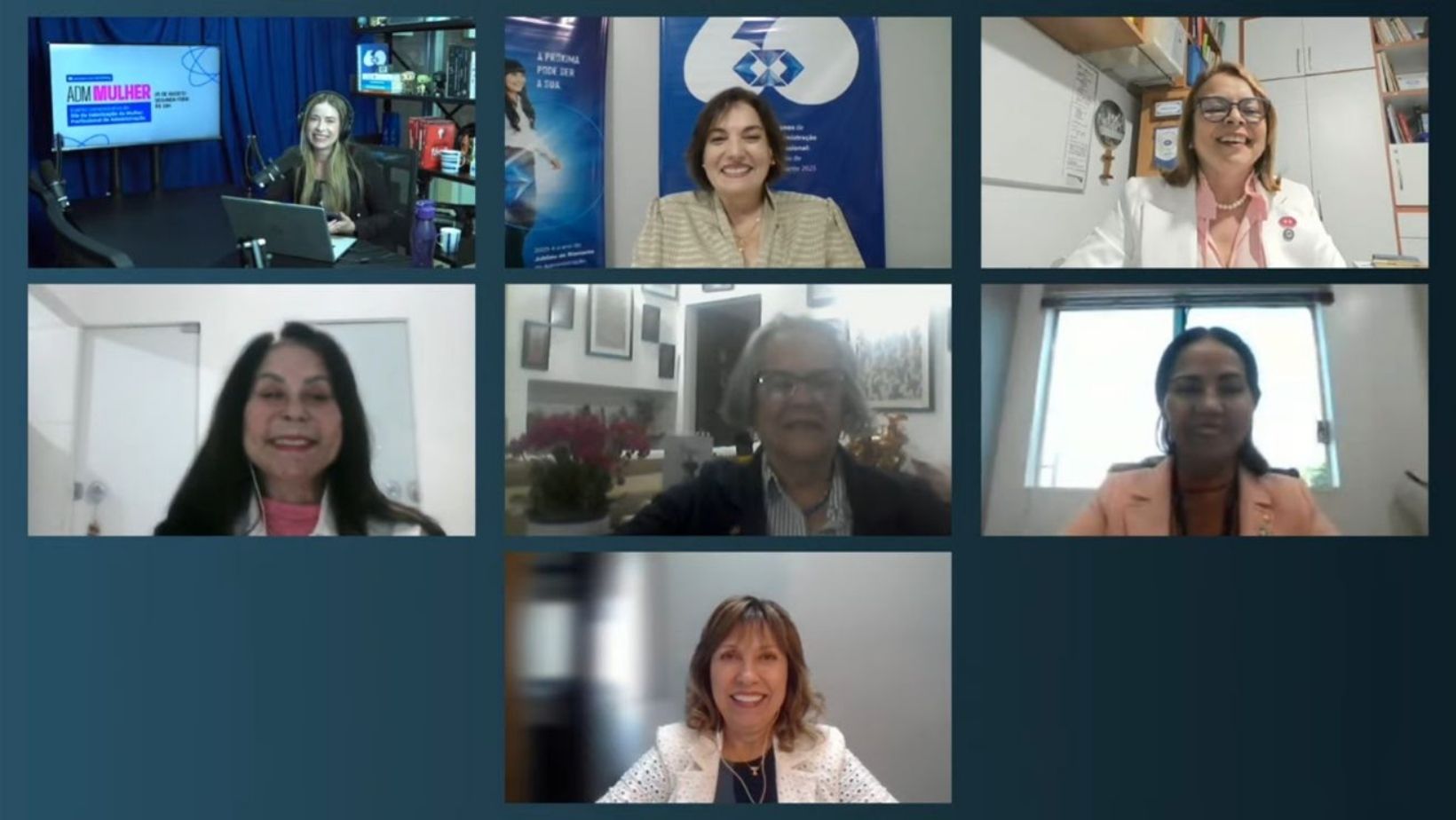 Leia mais sobre o artigo Live da Comissão ADM Mulher celebra trajetória e protagonismo feminino na Administração