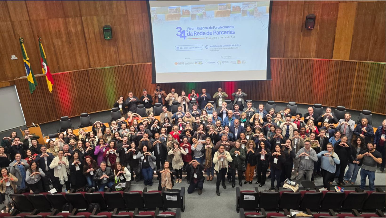 Leia mais sobre o artigo CFA participa do 34º Fórum Regional de Fortalecimento da Rede de Parcerias – Etapa RS