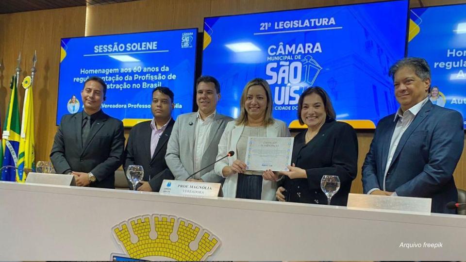 Leia mais sobre o artigo Sessão Solene celebra os 60 anos da regulamentação da Administração na Câmara Municipal de São Luís