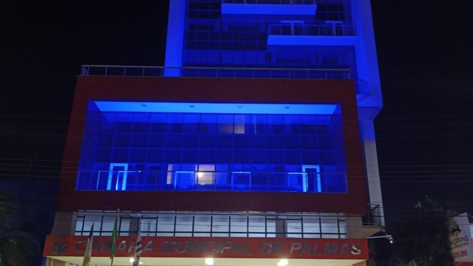 Leia mais sobre o artigo Palmas em tons de azul: uma homenagem aos 60 Anos da Administração no Brasil