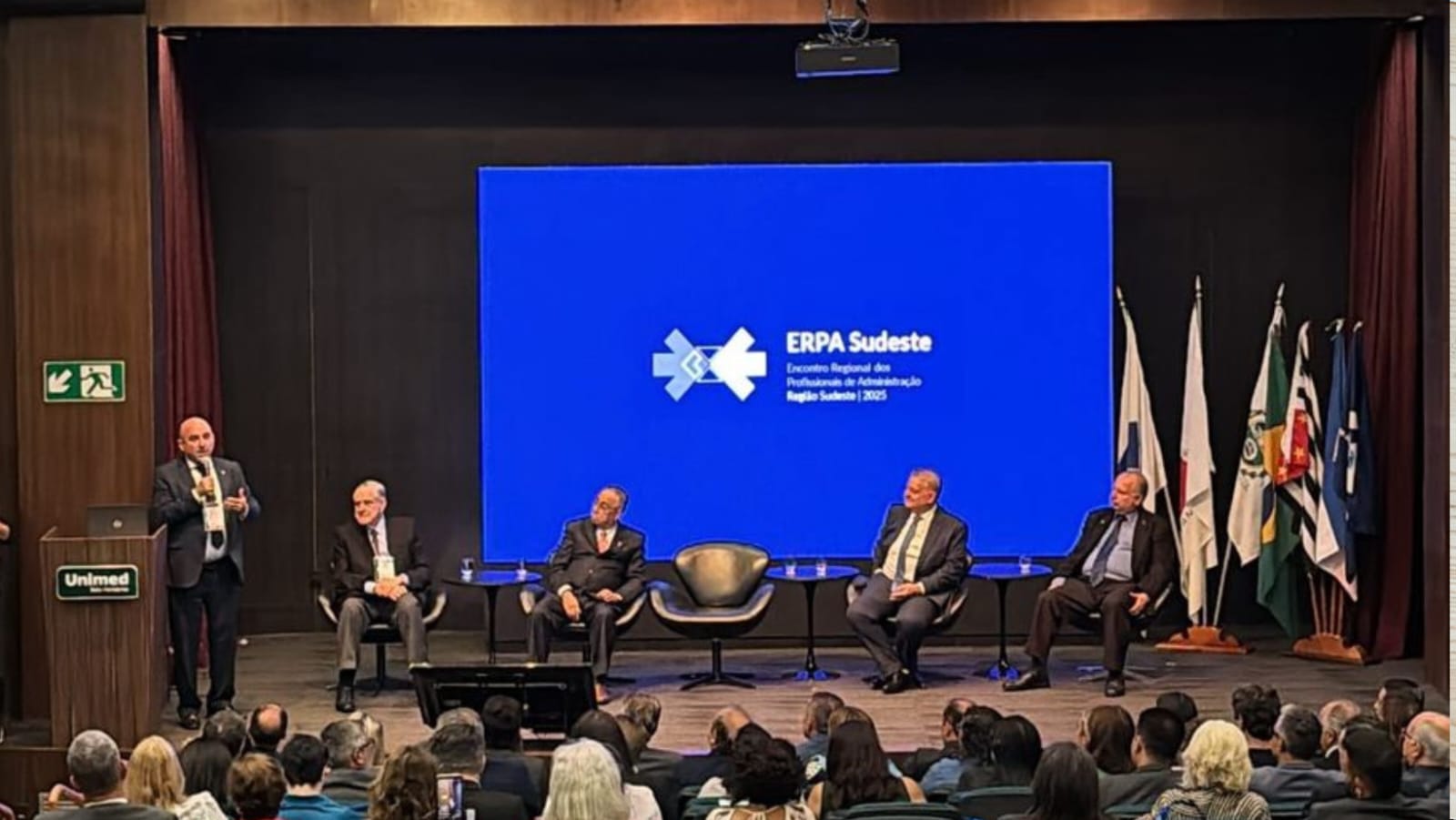 Leia mais sobre o artigo Cerimônia oficial e palestra magna marcam a abertura do Erpa Sudeste 2025