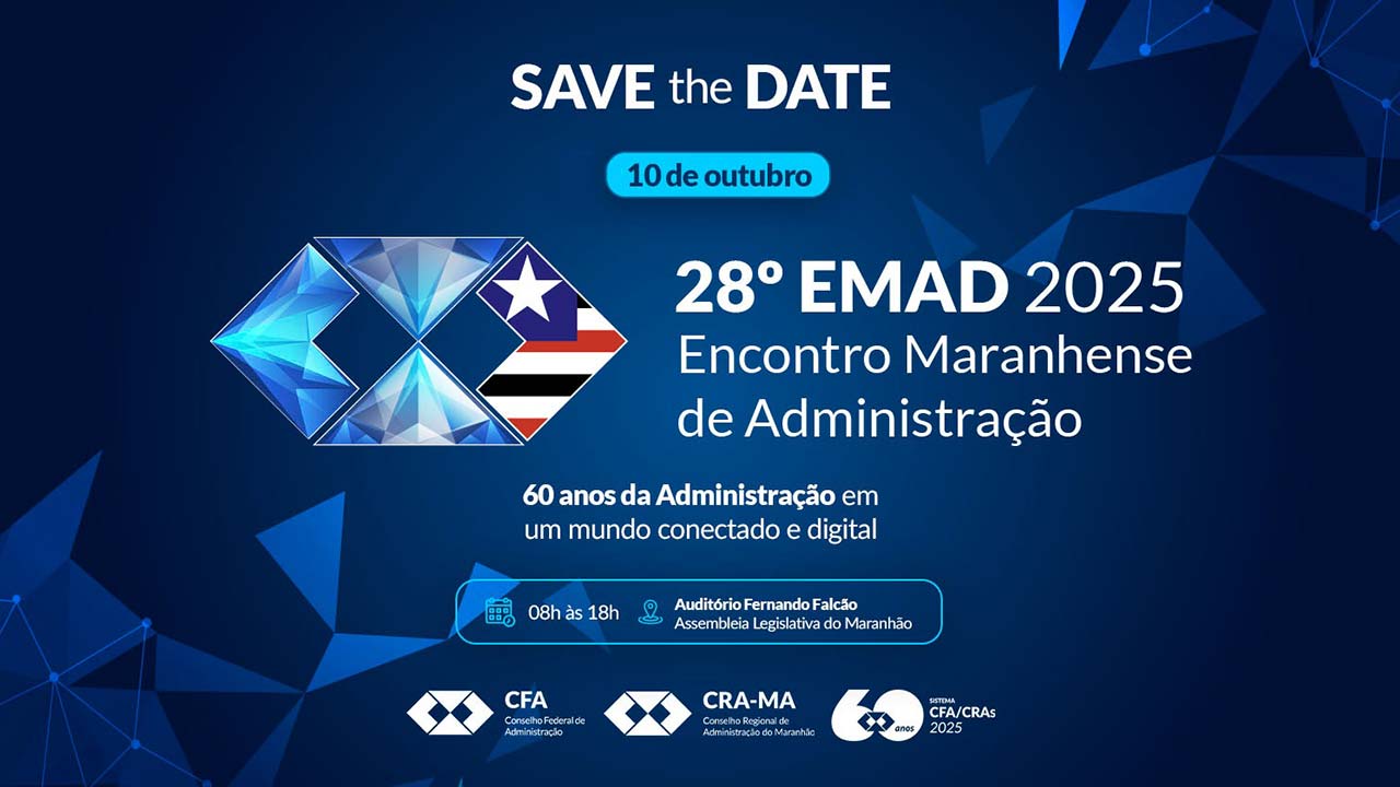 Leia mais sobre o artigo CRA-MA promove 28º Encontro Maranhense de Administração em São Luís 