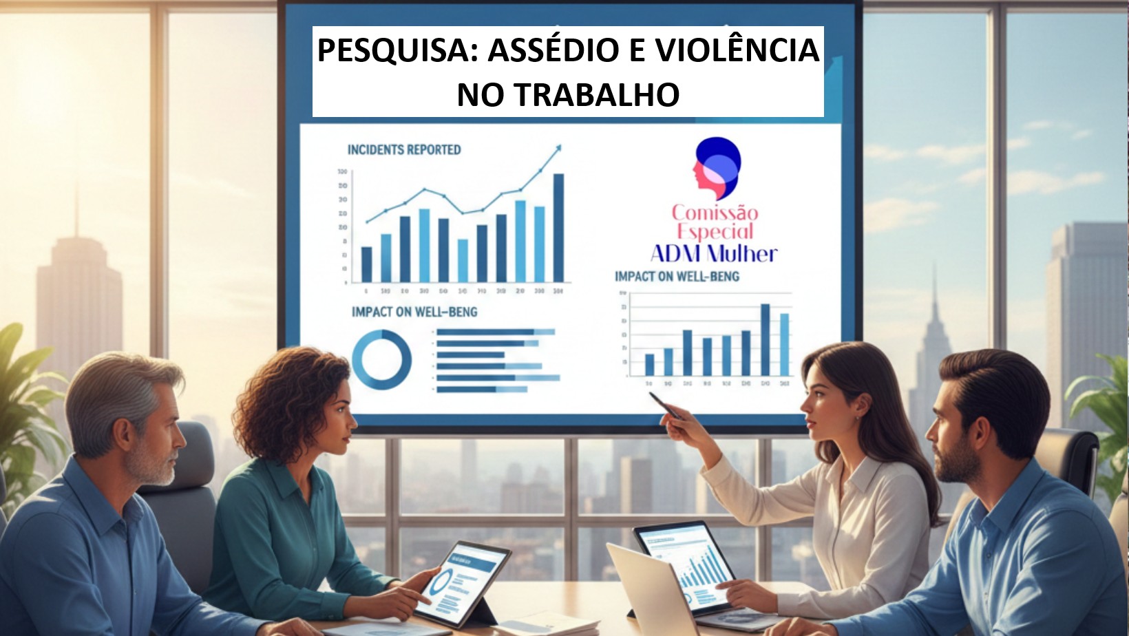 Leia mais sobre o artigo ADM Mulher lança pesquisa nacional sobre Assédio e Violência no Trabalho contra mulheres