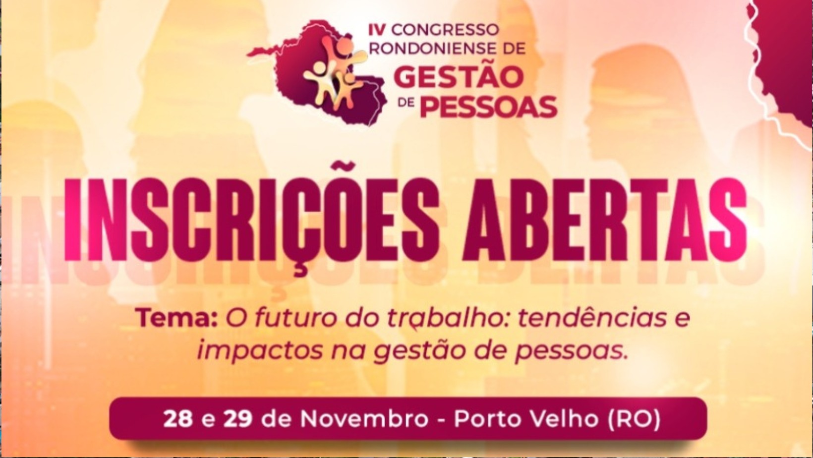 Leia mais sobre o artigo Porto Velho sediará o IV Congresso Rondoniense de Gestão de Pessoas
