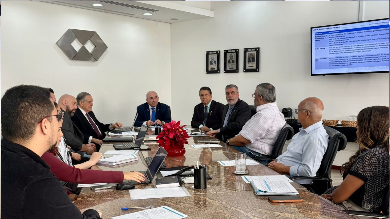 Leia mais sobre o artigo CFA e CRA-SP fortalecem diálogo institucional e trocam experiências em reunião de trabalho