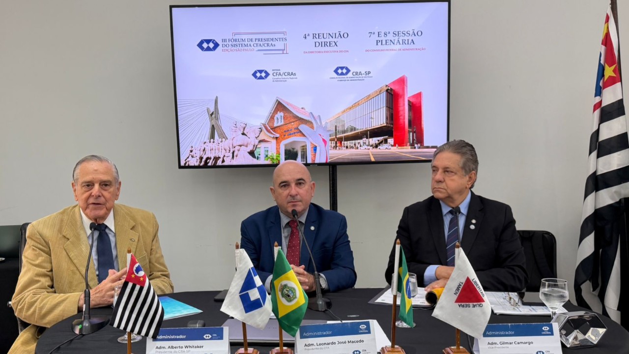 No momento, você está visualizando Sistema CFA/CRAs se reúne em São Paulo para debater fortalecimento da Administração no Brasil